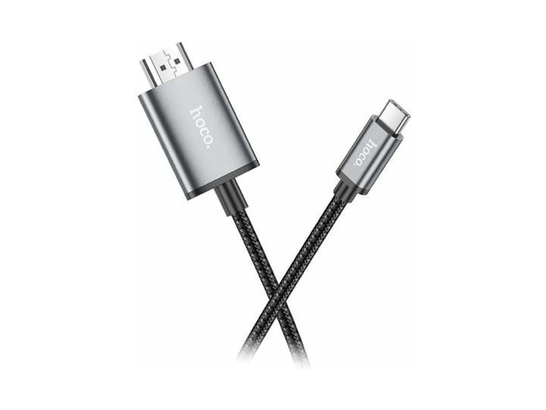Hoco UA27 HD On-Screen Cable Type-C To HDTV (HDMI) Hoco UA27 HD On-Screen Cable Type-C To HDTV (HDMI)